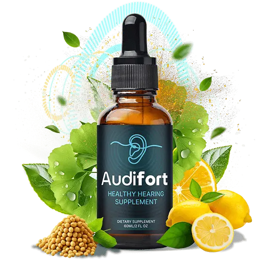 Audifort Dietary Supplement Bottle for Hearing Health